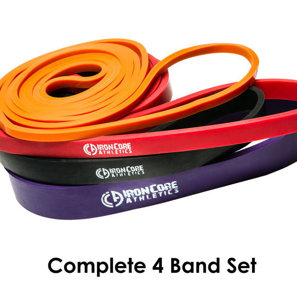Set of 4 Pull Up Assistance bands