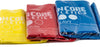 Set of Three 5 feet long by 4 inches wide Flat Resistance Bands, Perfect for Yoga / Pilates / Physical Therapy